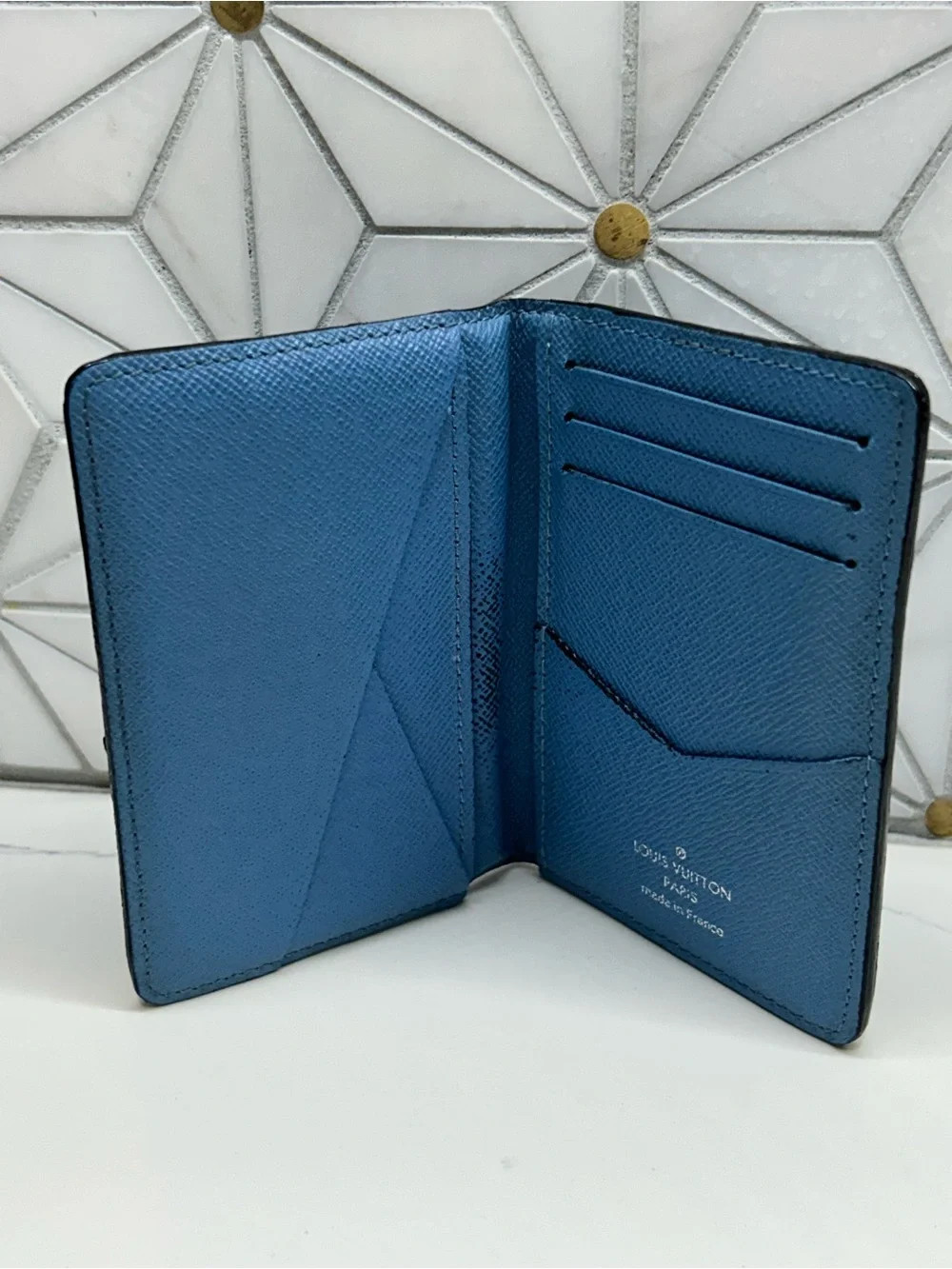 Louis Vuitton Blue pocket organizer